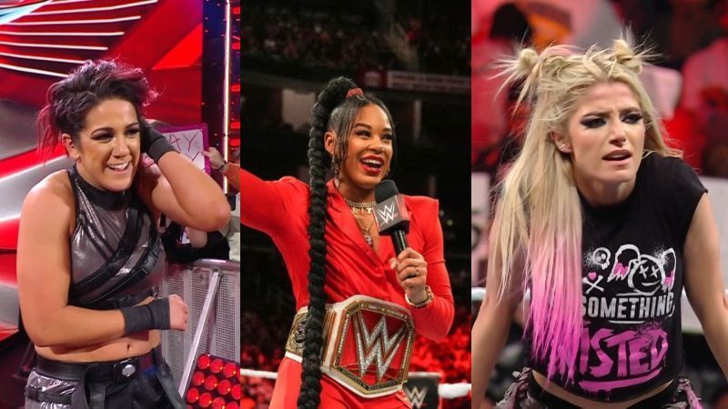 alexa bliss bayley raw womens number 1 contendership