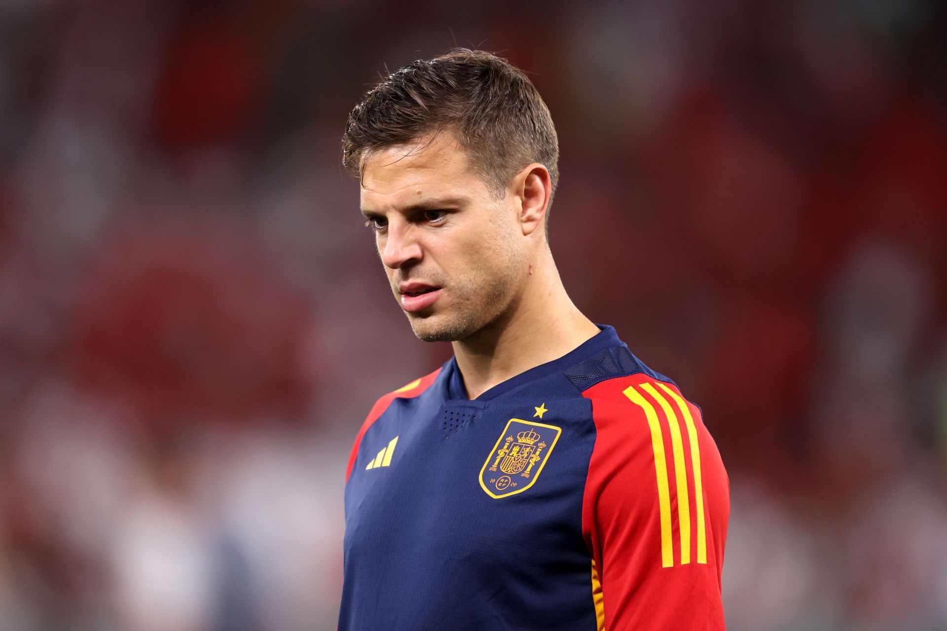 Cesar Azpilicueta has admirers at the Santiago Bernabeu.