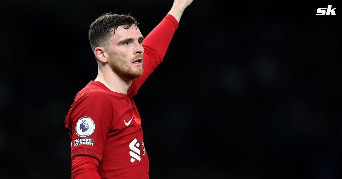 Liverpool star Andy Robertson spoke makes Premier League record