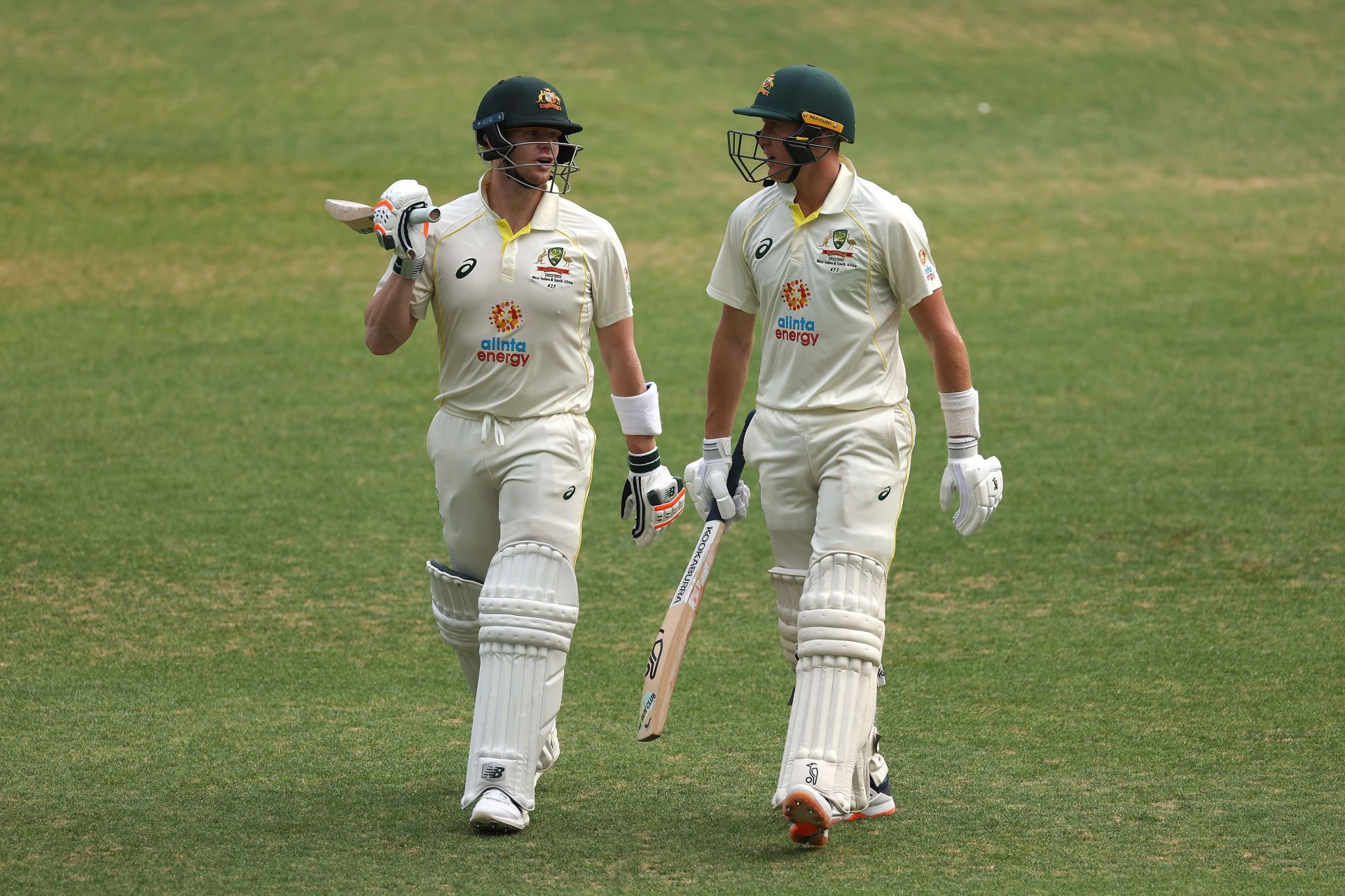 Steve Smith and Marnus Labuschagne added 251 runs. (Credits: Getty)