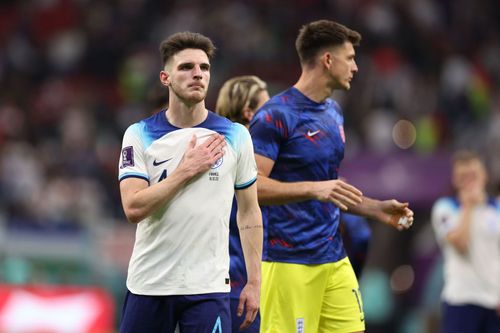 Declan Rice (left) has admirers at Stamford Bridge.