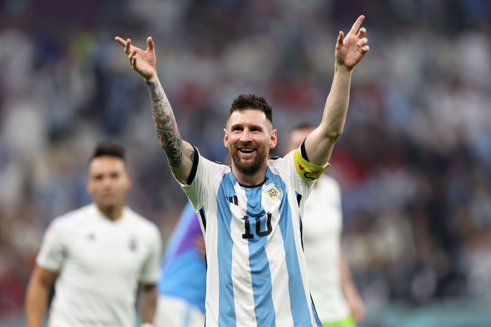 Lionel Messi can&#039;t stop making FIFA World Cup history.