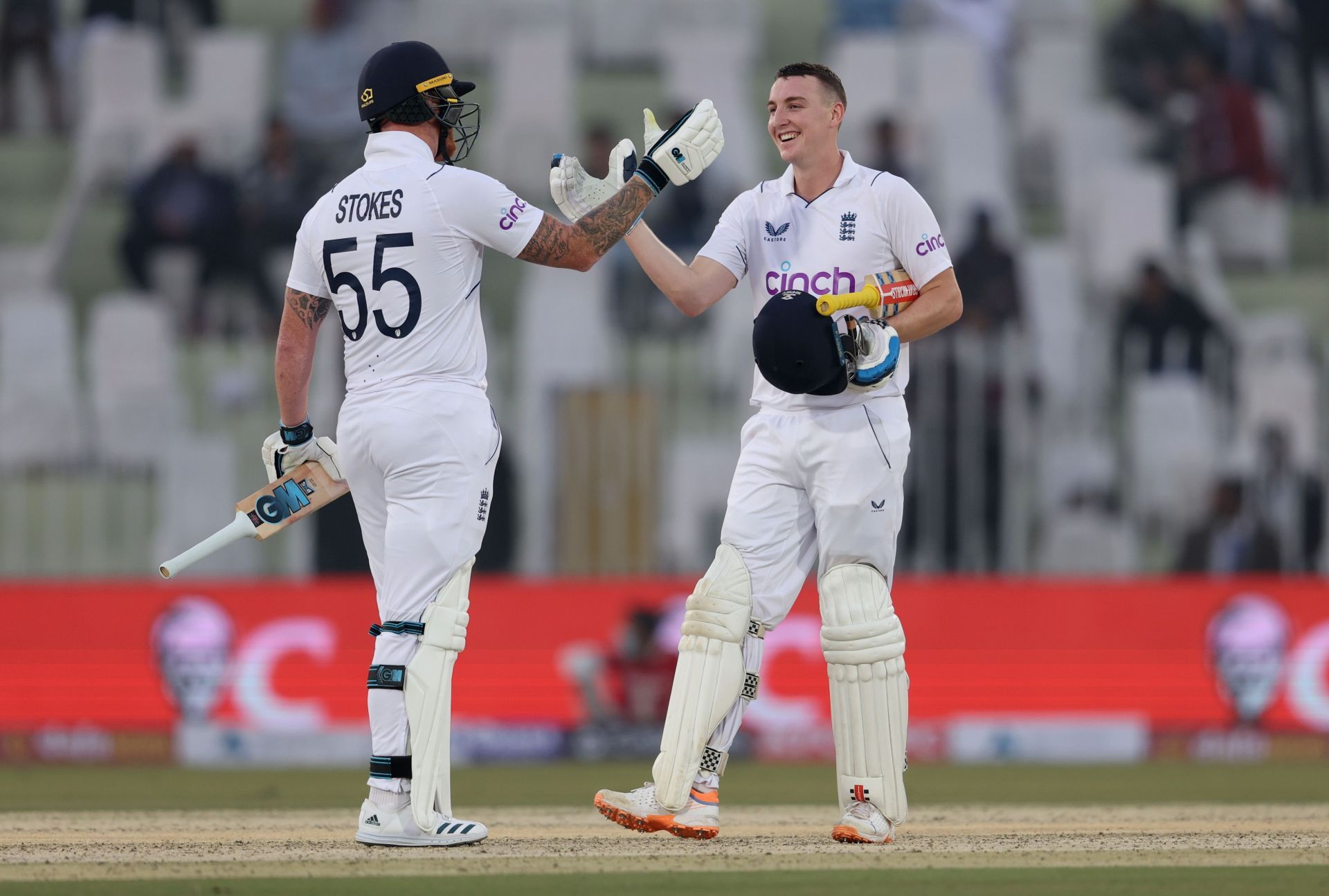 Harry Brook scored a hundred in his second Test. (Credits: Getty)