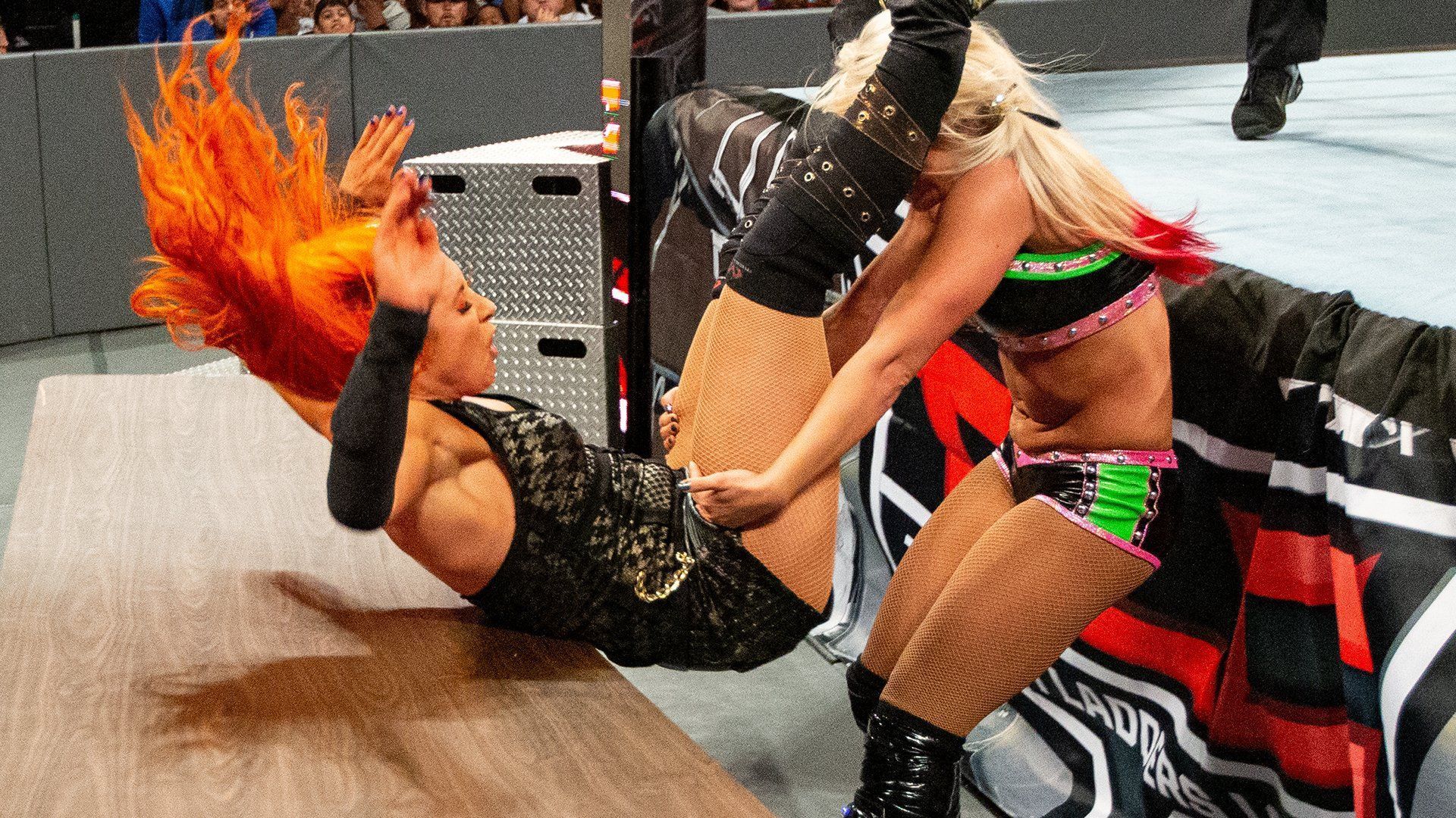 Alexa Bliss and Becky Lynch