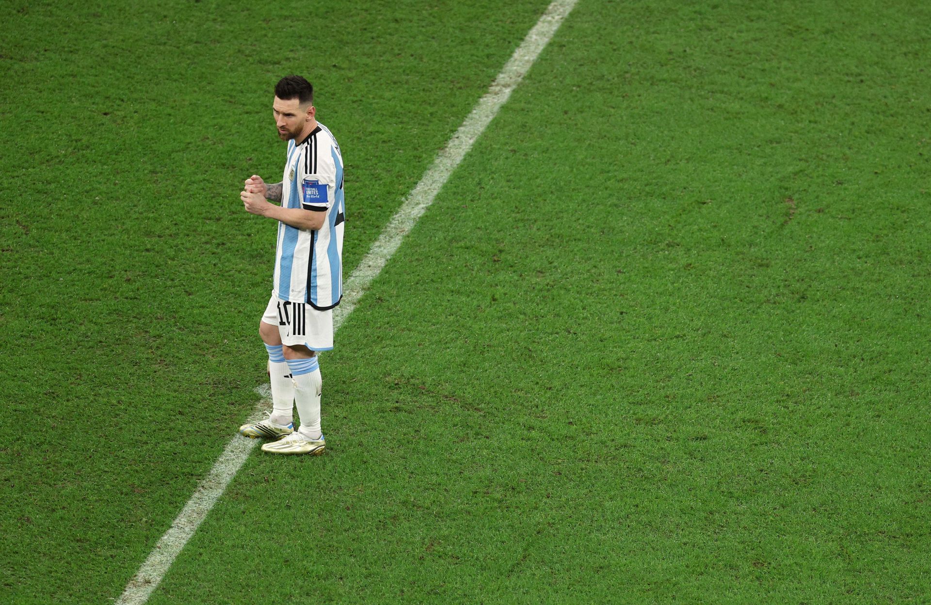 Argentina v France: Final - FIFA World Cup Qatar 2022: Lionel Messi