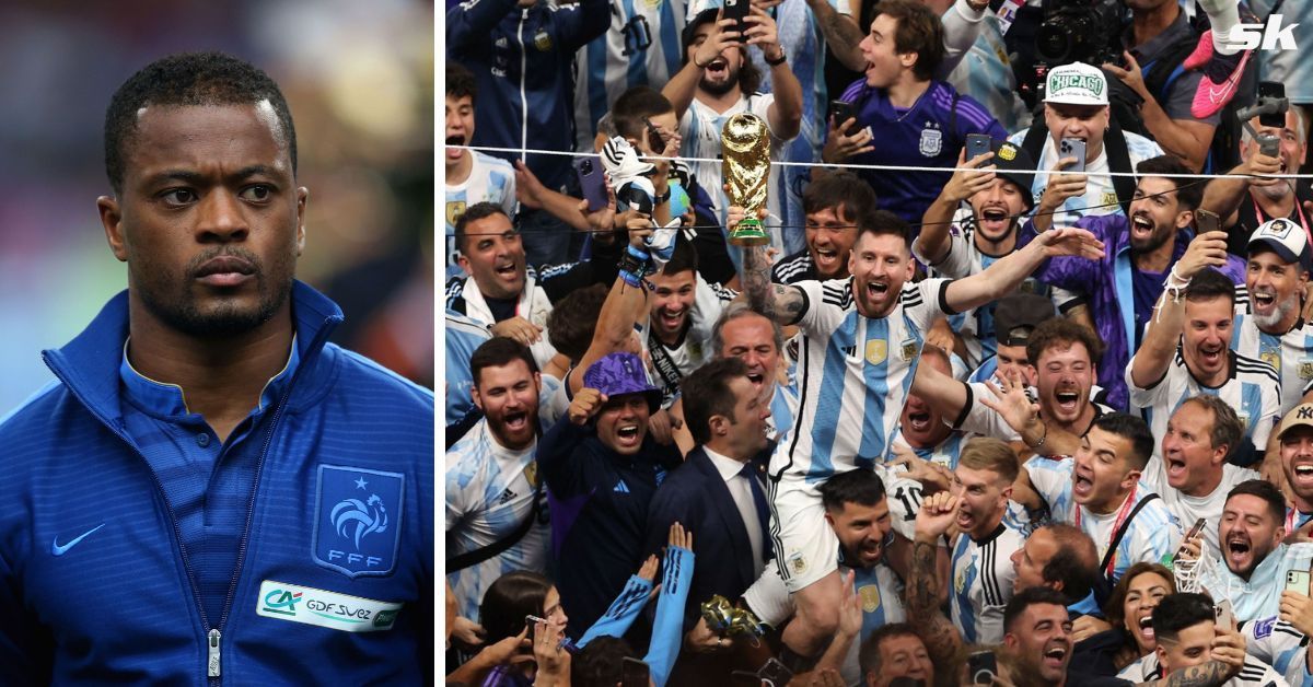 Patrice Evra revealed his feelings during the 2022 FIFA World Cup final