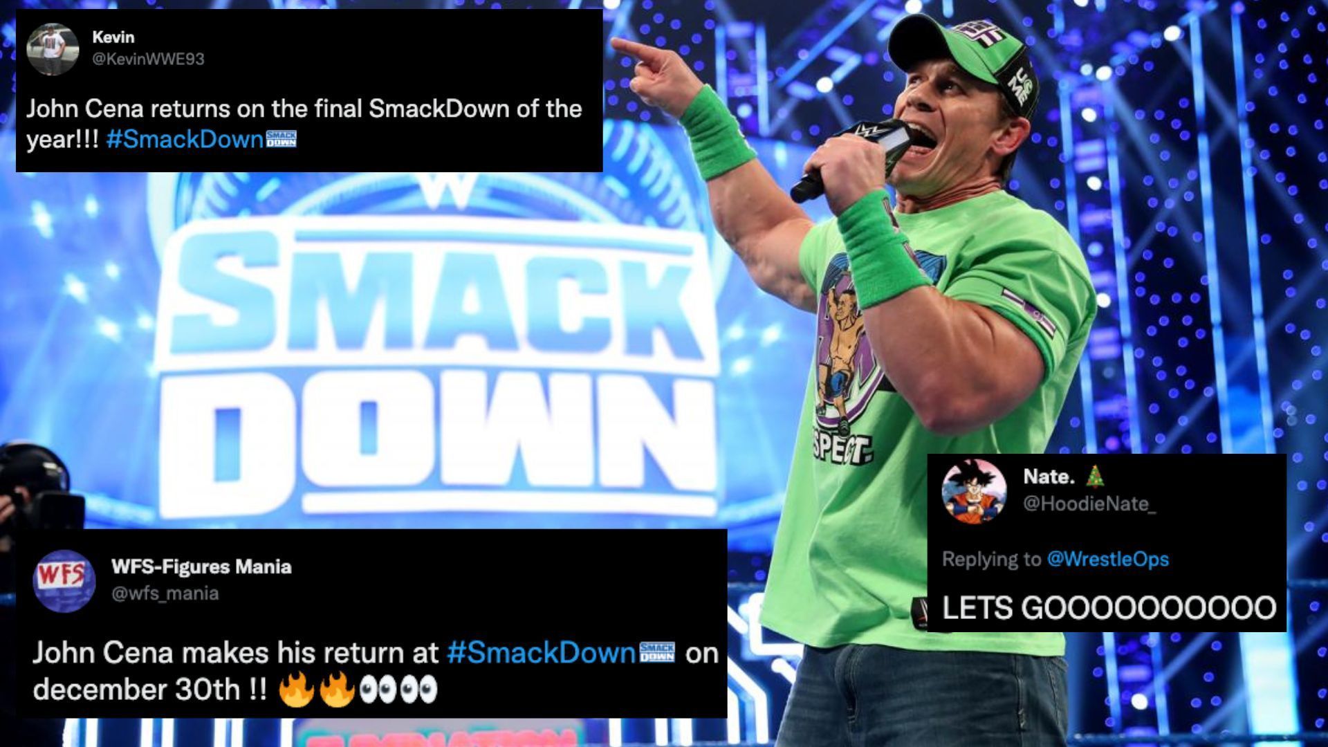 John Cena will return to WWE SmackDown later this month