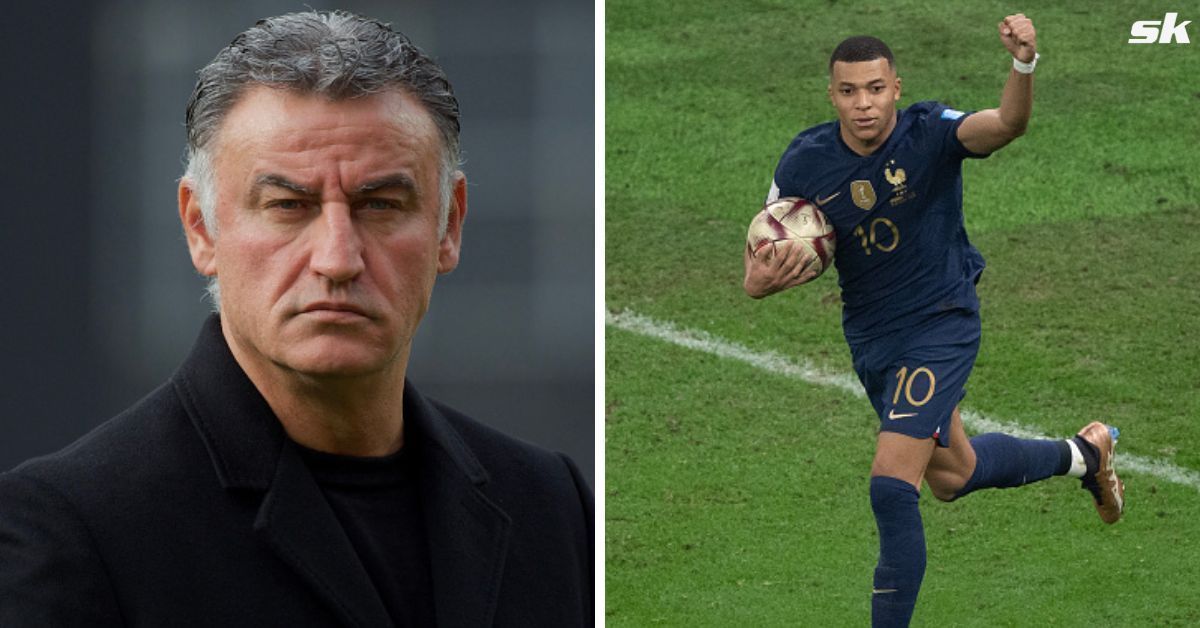 PSG coach Christophe Galtier reacted to Kylian Mbappe