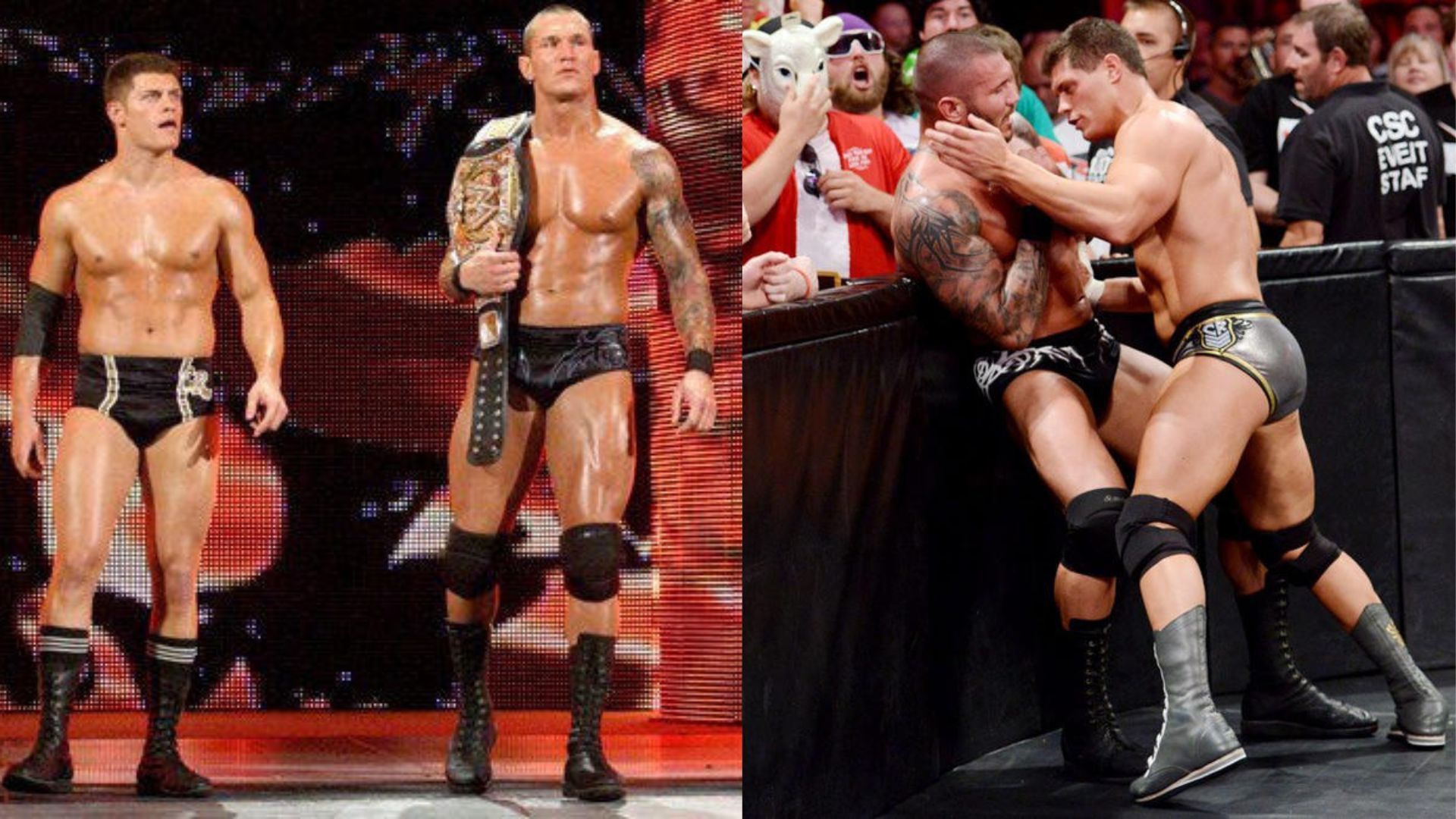 WWE stars Cody Rhodes &amp; Randy Orton