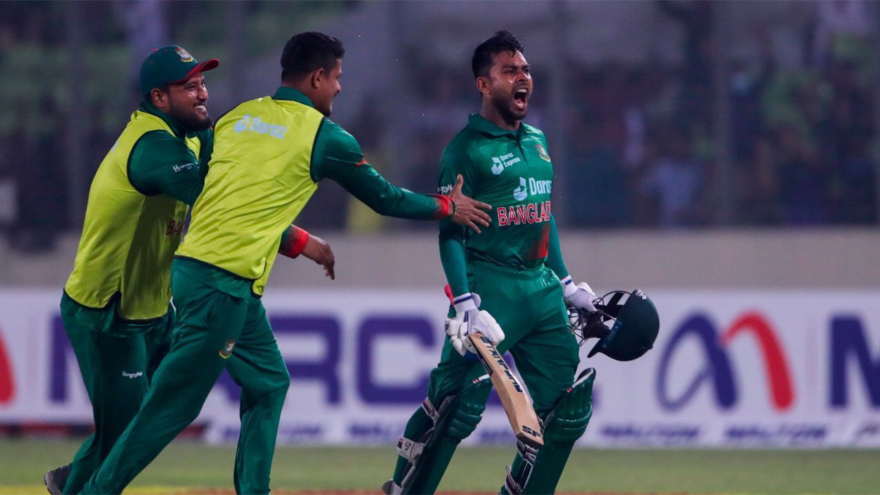Bangladesh beat India by just 1 run to win the first ODI [Pic Credit: ICC]