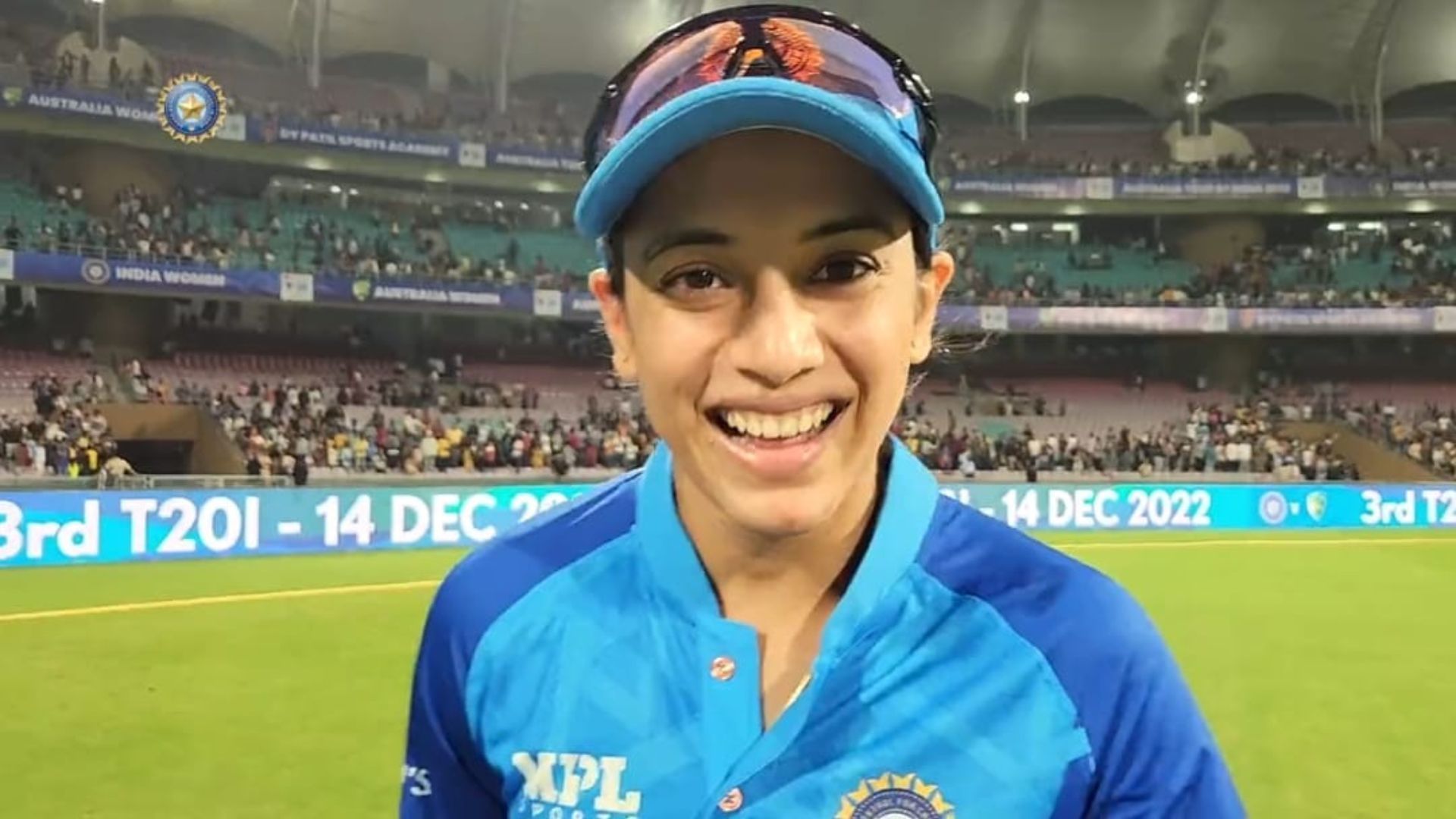 Snippet from Smriti Mandhana