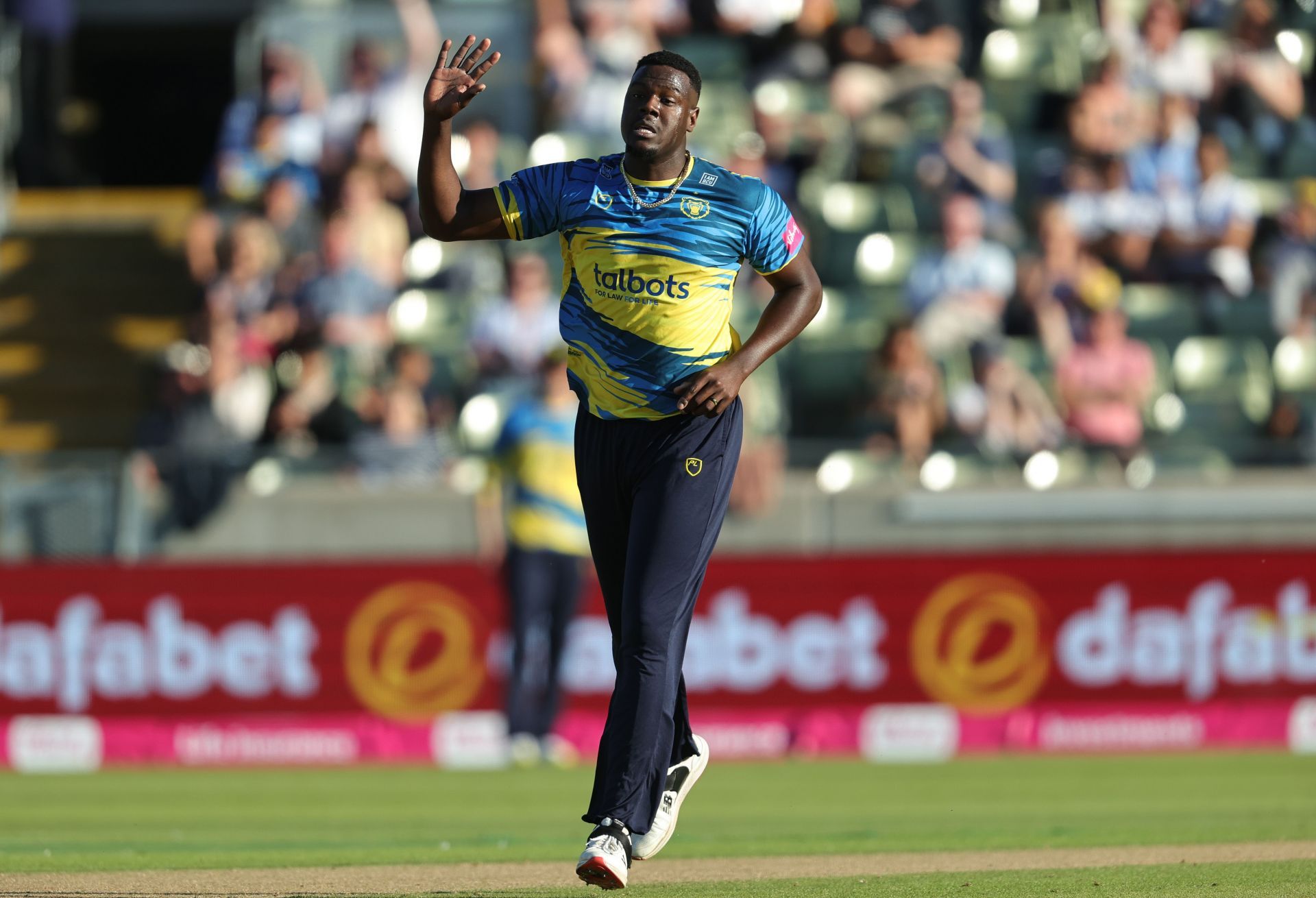 Carlos Brathwaite is the current leading wicket taker in the competition