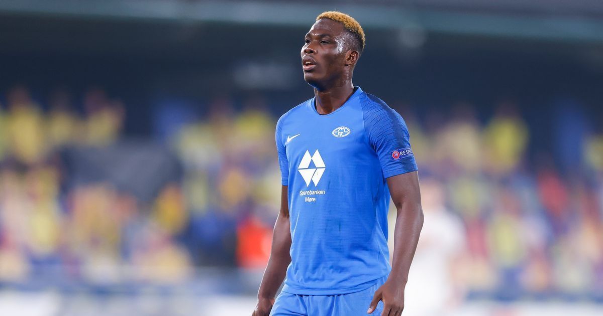 David Fofana in action for Molde FK