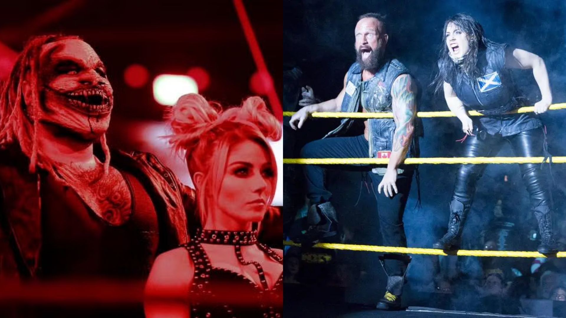 There's an intriguing mixed tag feud between these two teams waiting to explode