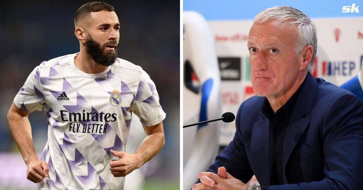 Karim Benzema posted cheeky message after Didier Deschamps