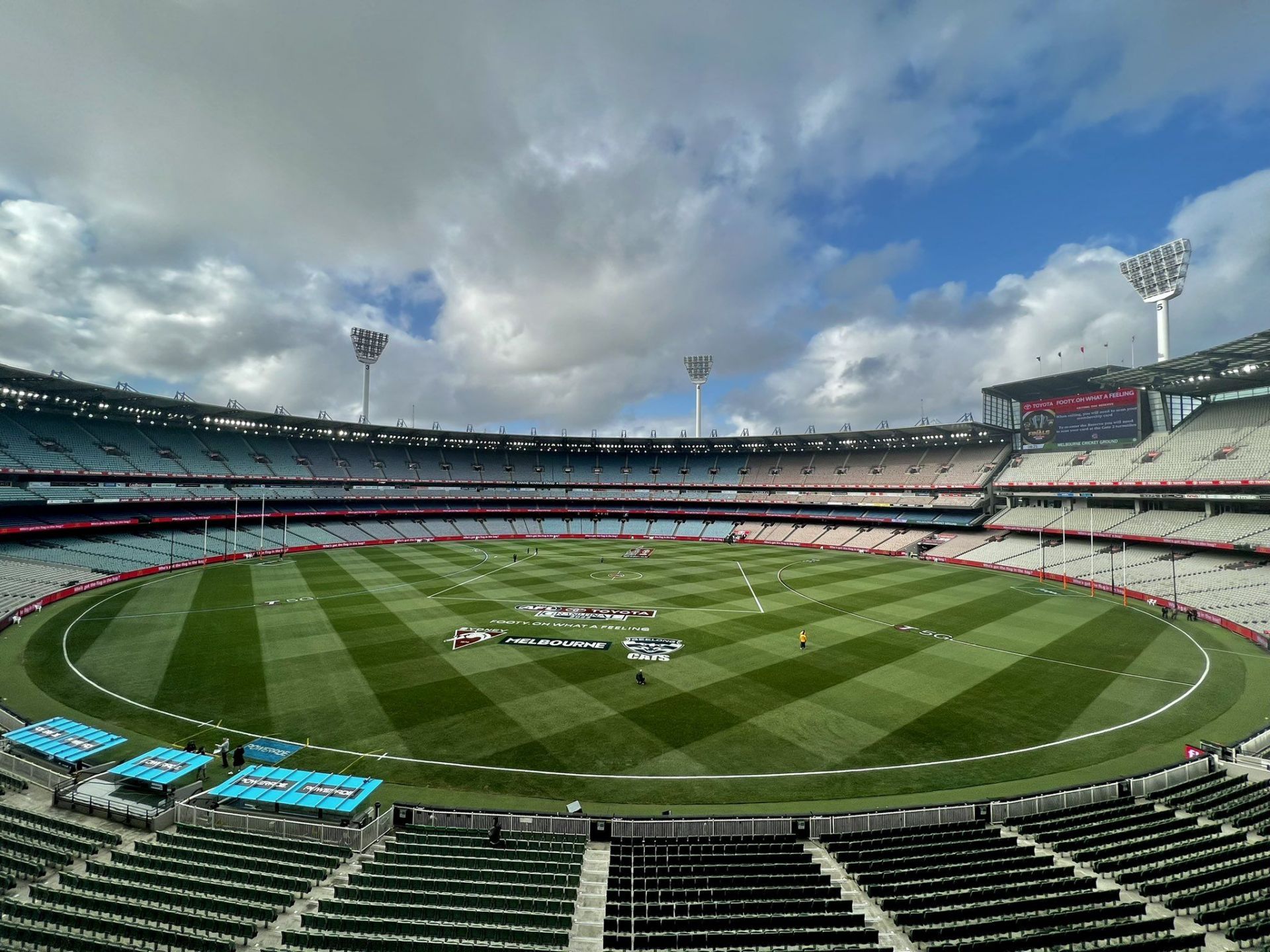 Melbourne Cricket Ground. (Image Credits: Twitter)