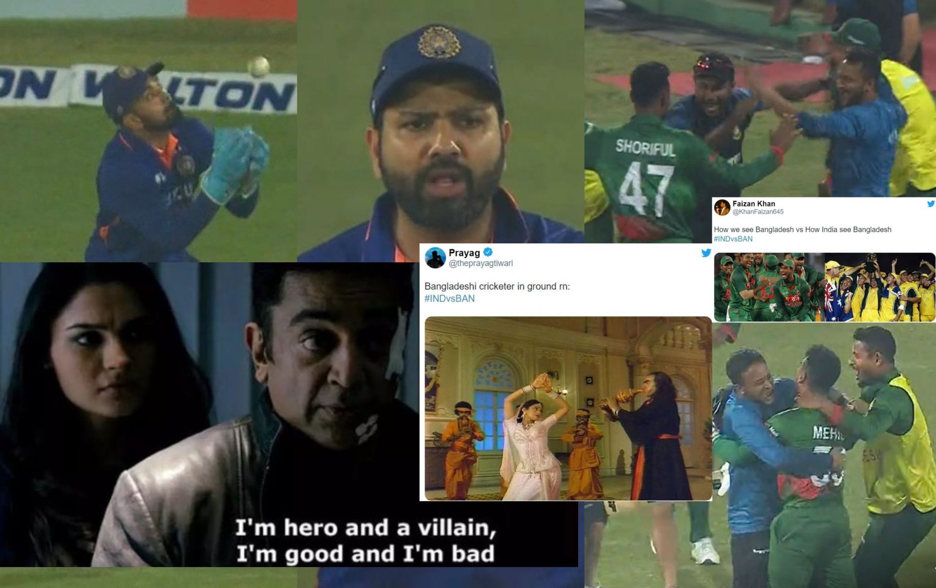 Fans react after India lose on Sunday