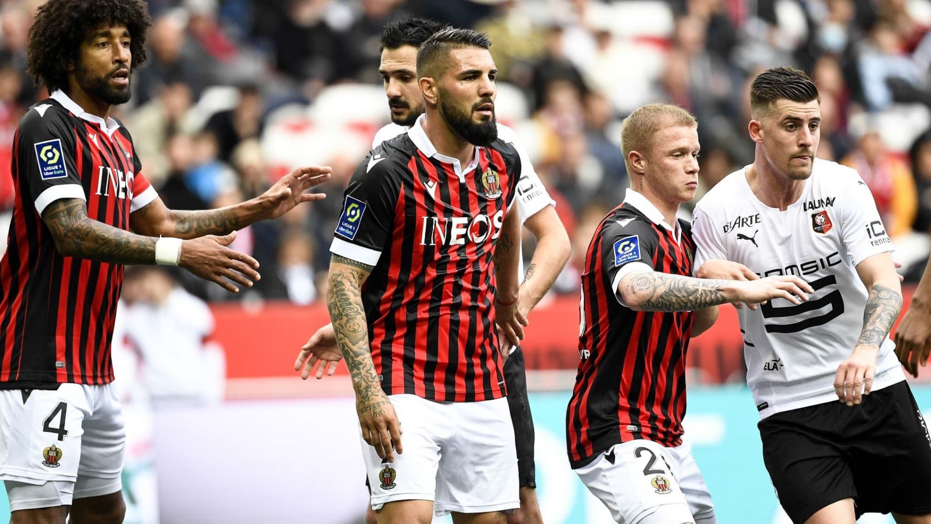 Rennes and Nice will meet in the Ligue 1 on Monday
