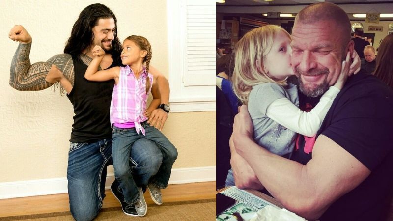 wwe superstars children