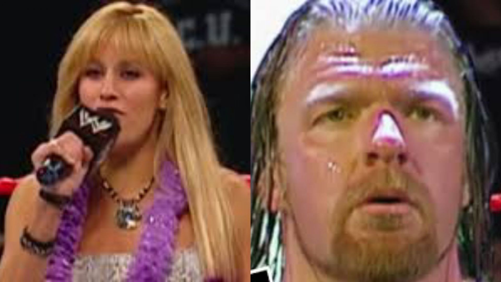 Lilian Garcia announcing Triple H as 