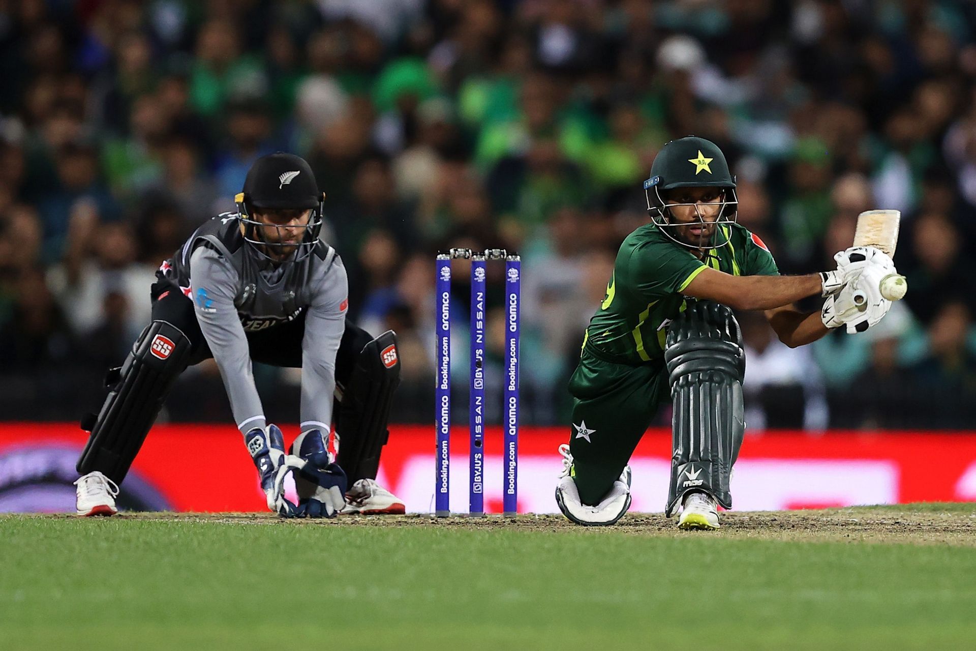 Mohammad Haris is a highly aggressive batter. Pic: Getty Images