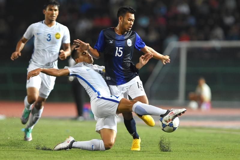 Malaysia are unbeaten in over 50 years to Cambodia