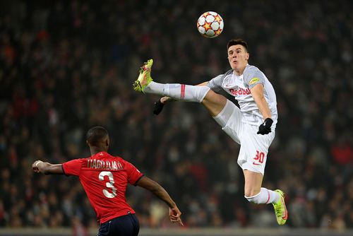 Benjamin Sesko has admirers at Stamford Bridge.