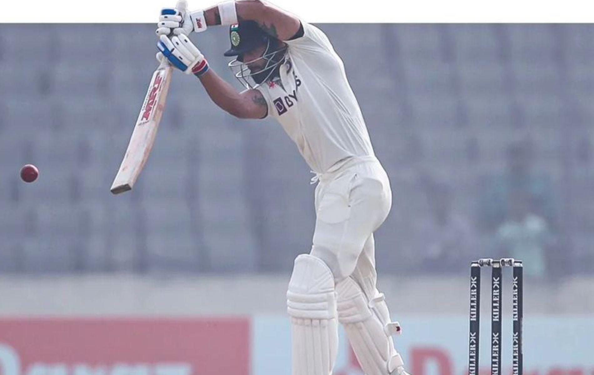 Virat Kohli in action. (Pic: Twitter)