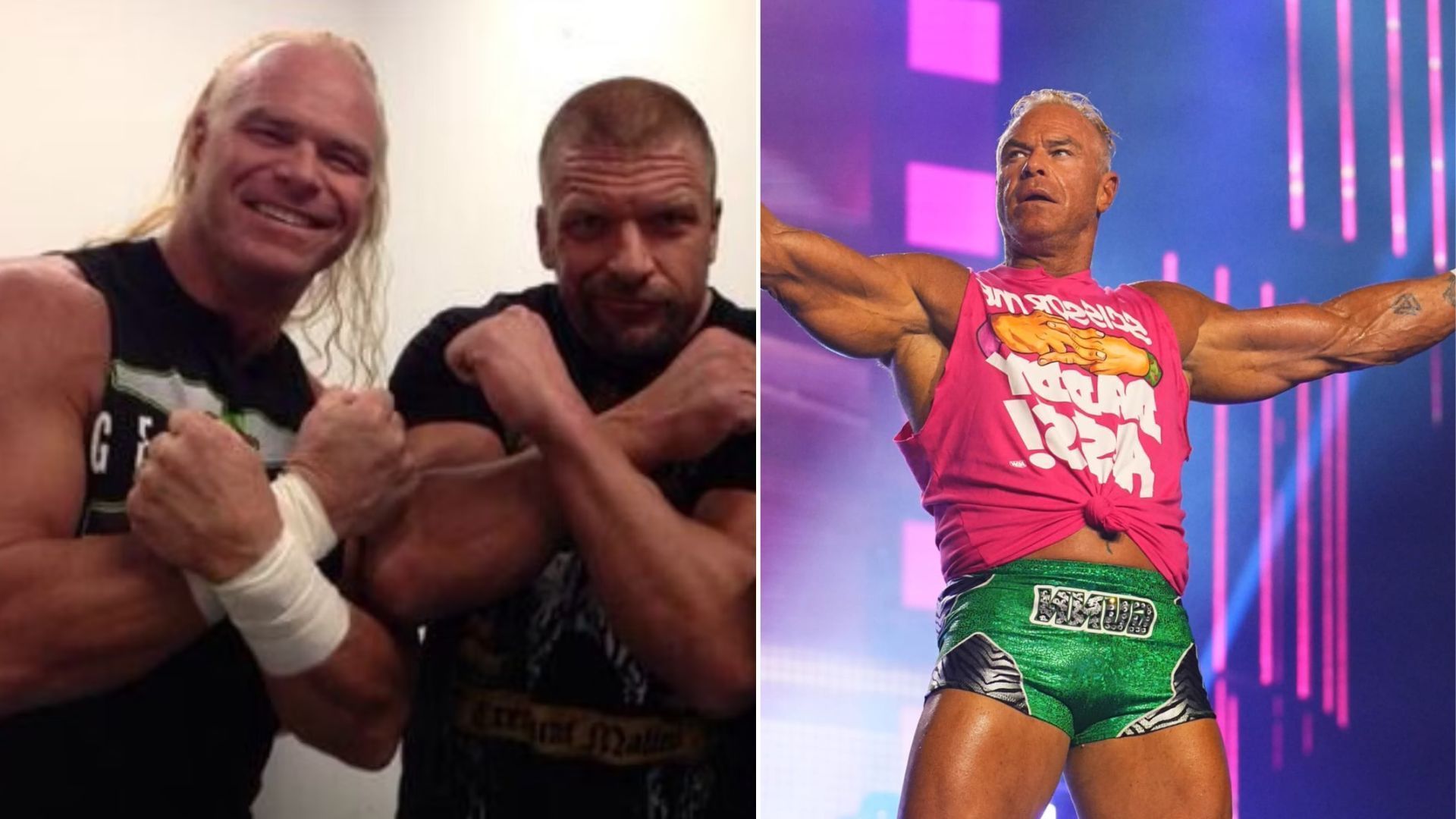 Billy Gunn and Triple H go way back