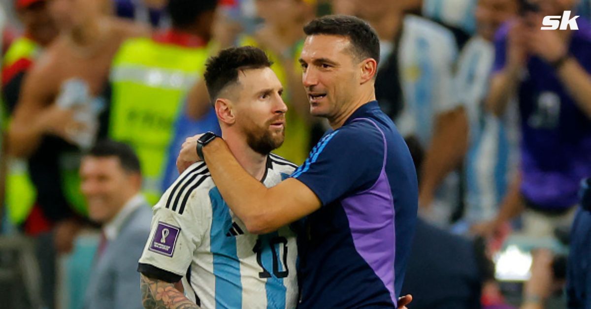 Argentina manager Lionel Scaloni calls Lionel Messi the 