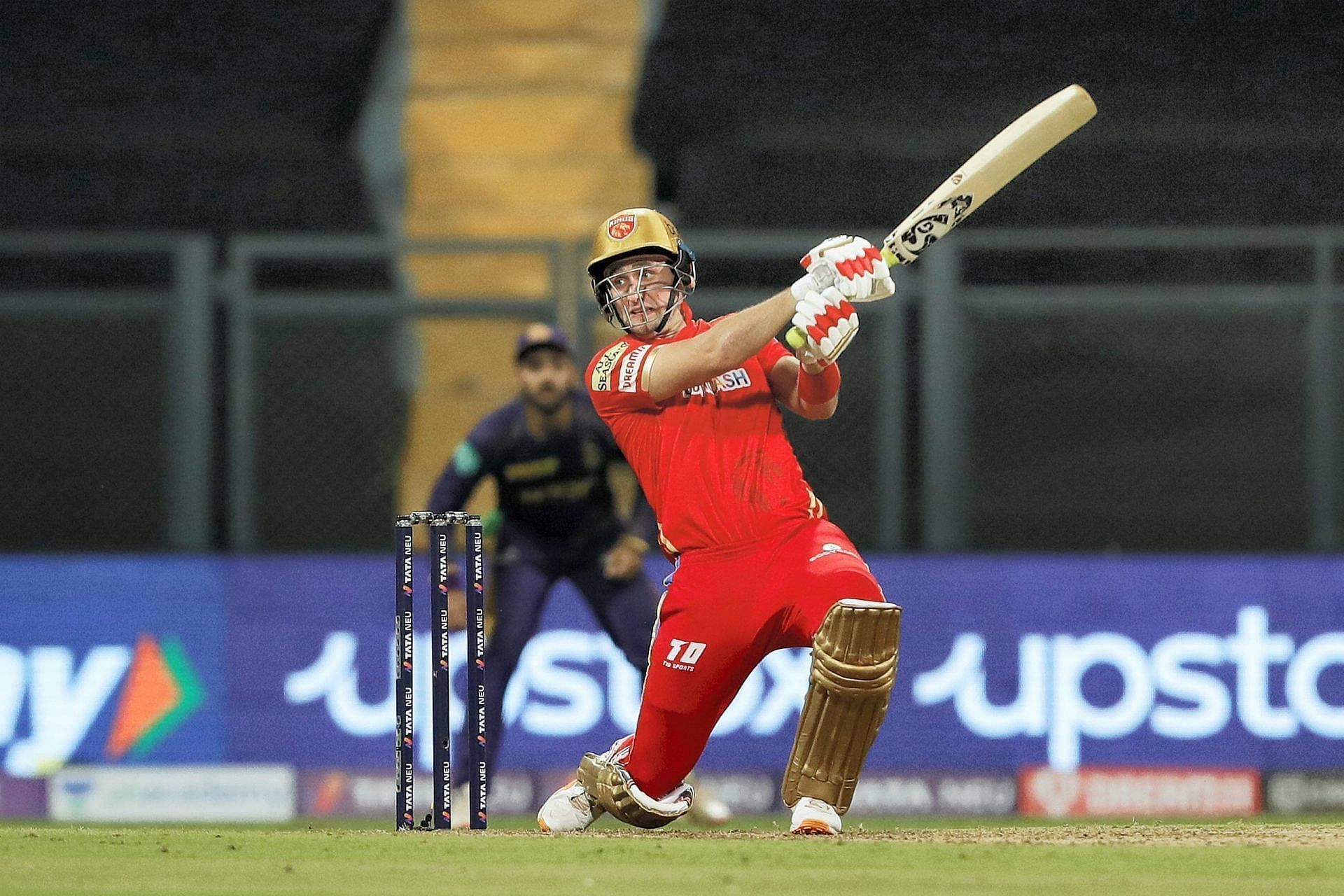 Liam Livingstone representing Punjab Kings. Pic: BCCI