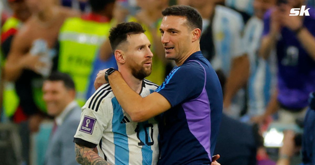 Lionel Scaloni heaps praise on Argentina captain Lionel Messi for his leadership skills 