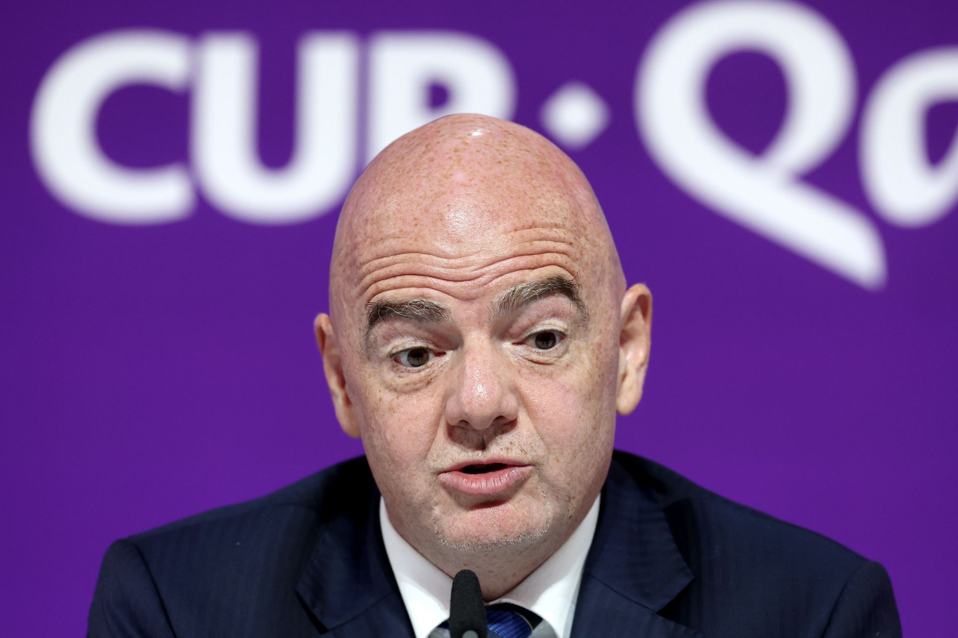 Gianni Infantino Press Conference - FIFA World Cup Qatar 2022