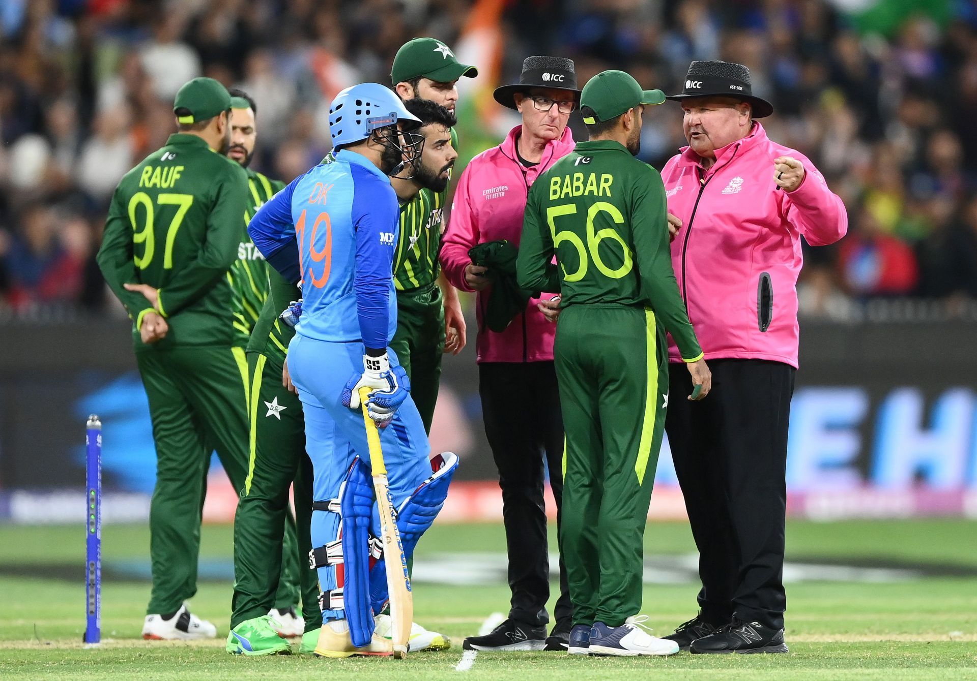 India v Pakistan - ICC Men&#039;s T20 World Cup 2022. Pic: Getty Images