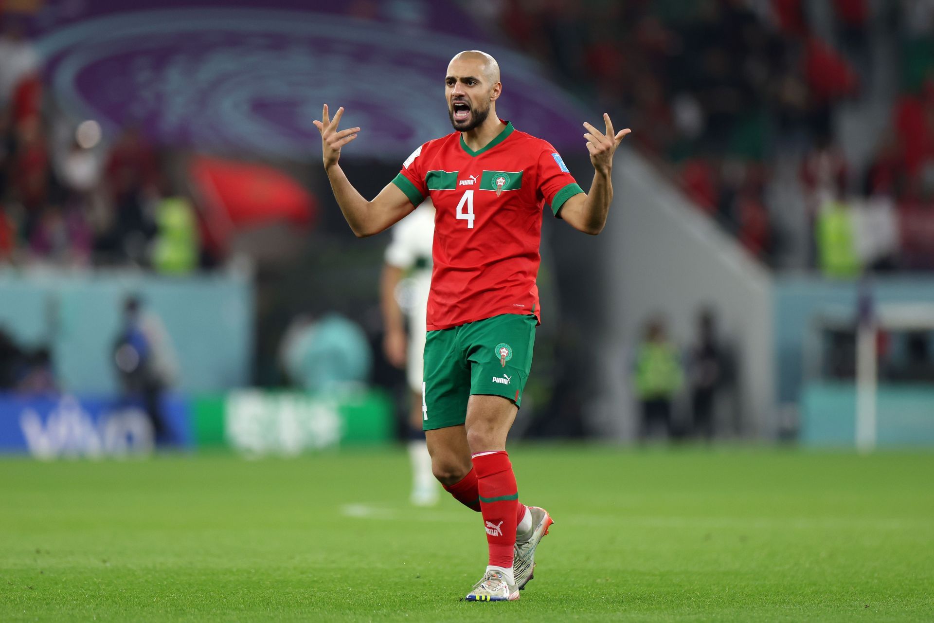 Sofyan Amrabat has admirers at Stamford Bridge.