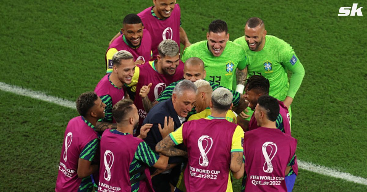 Brazil boss Tite explains why players covered his 