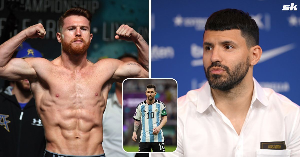 Sergio Aguero made Canelo Alvarez claim amid Lionel Messi controversy