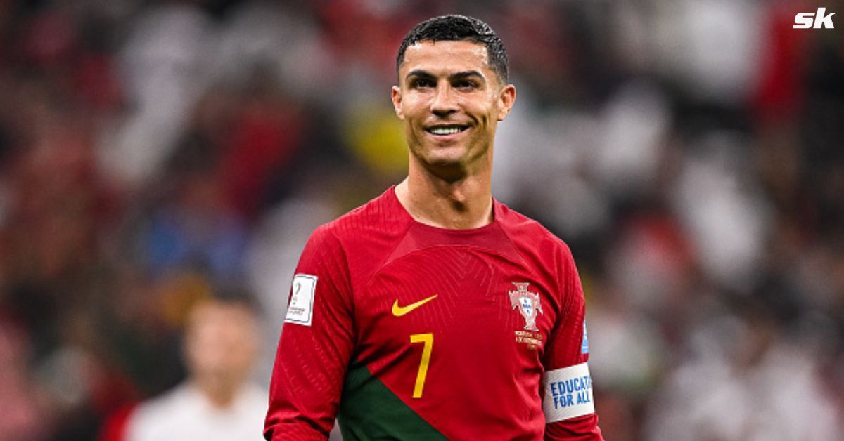 Cristiano Ronaldo reacts to Portugal