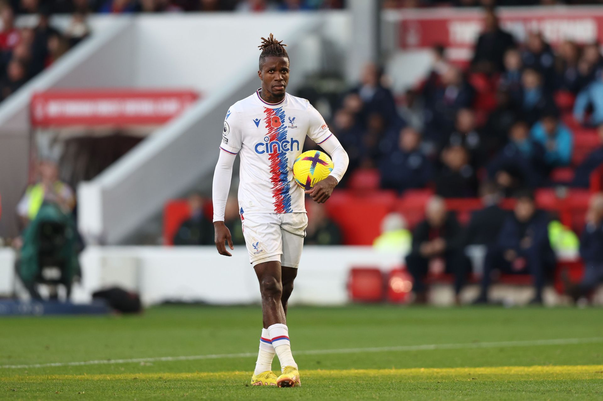 Wilfried Zaha is eager to move in 2023.