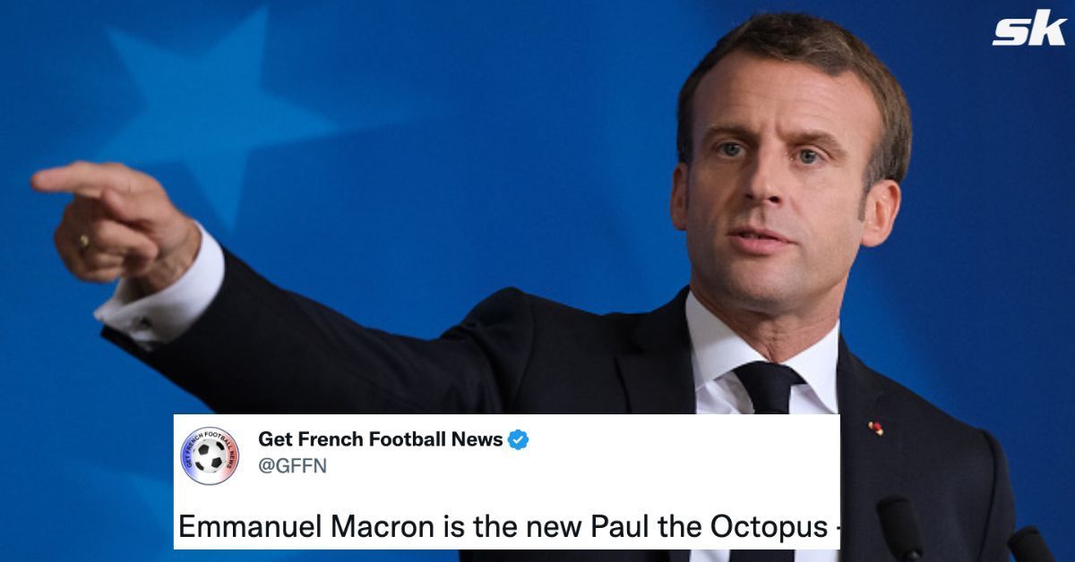 French president perfectly predicted France vs. Poland score