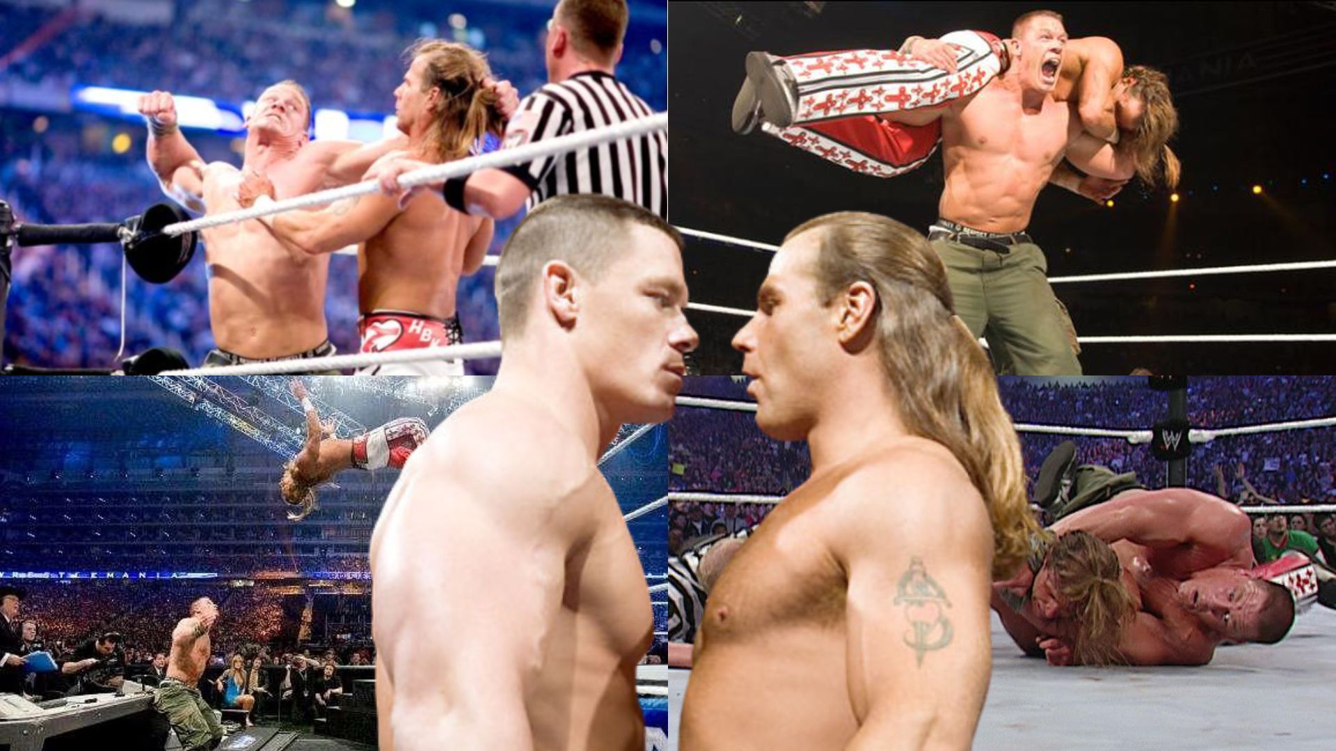 Shawn Michaels and John Cena headlined WrestleMania 23