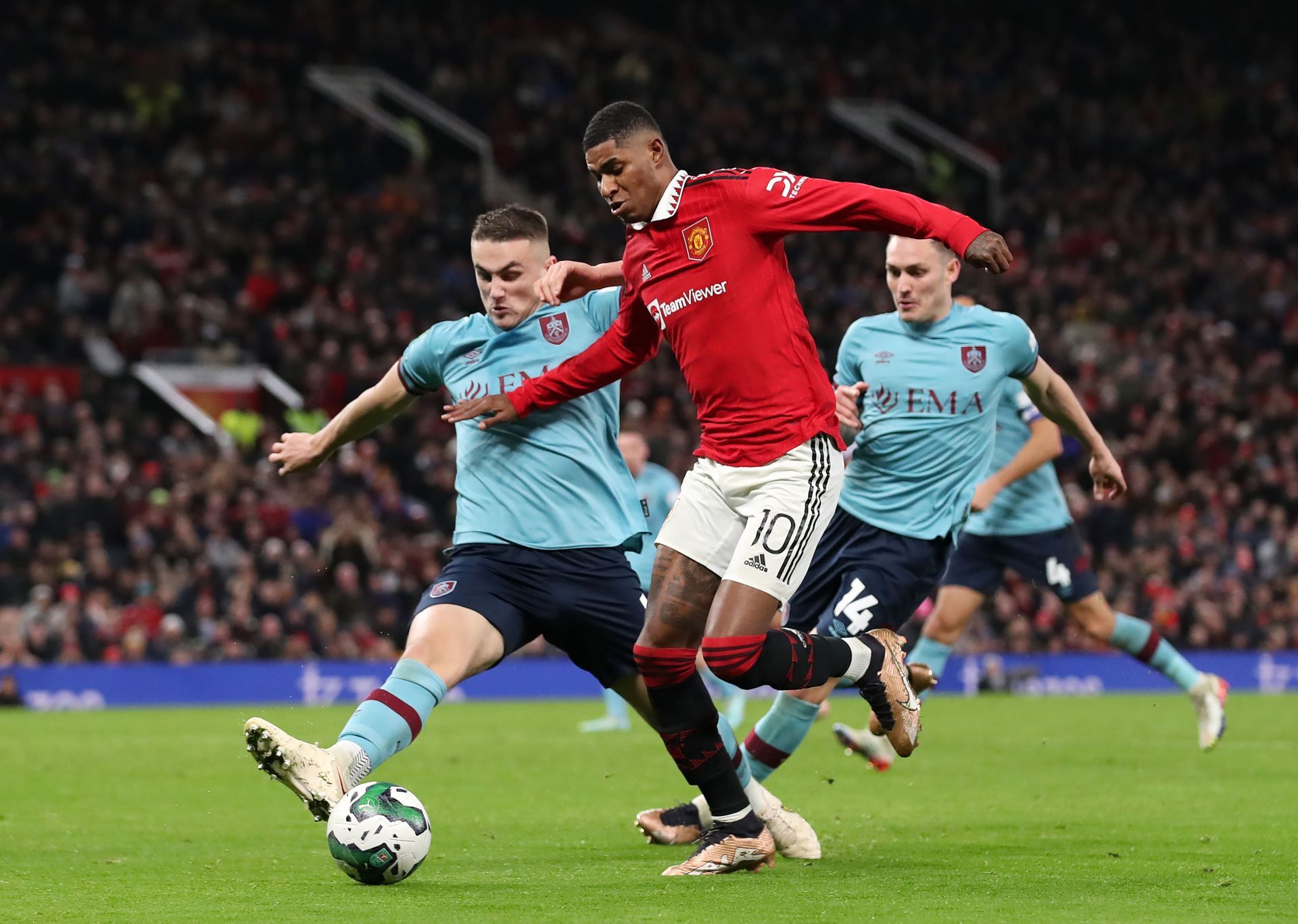 Marcus Rashford has hit top form with Manchester United this season