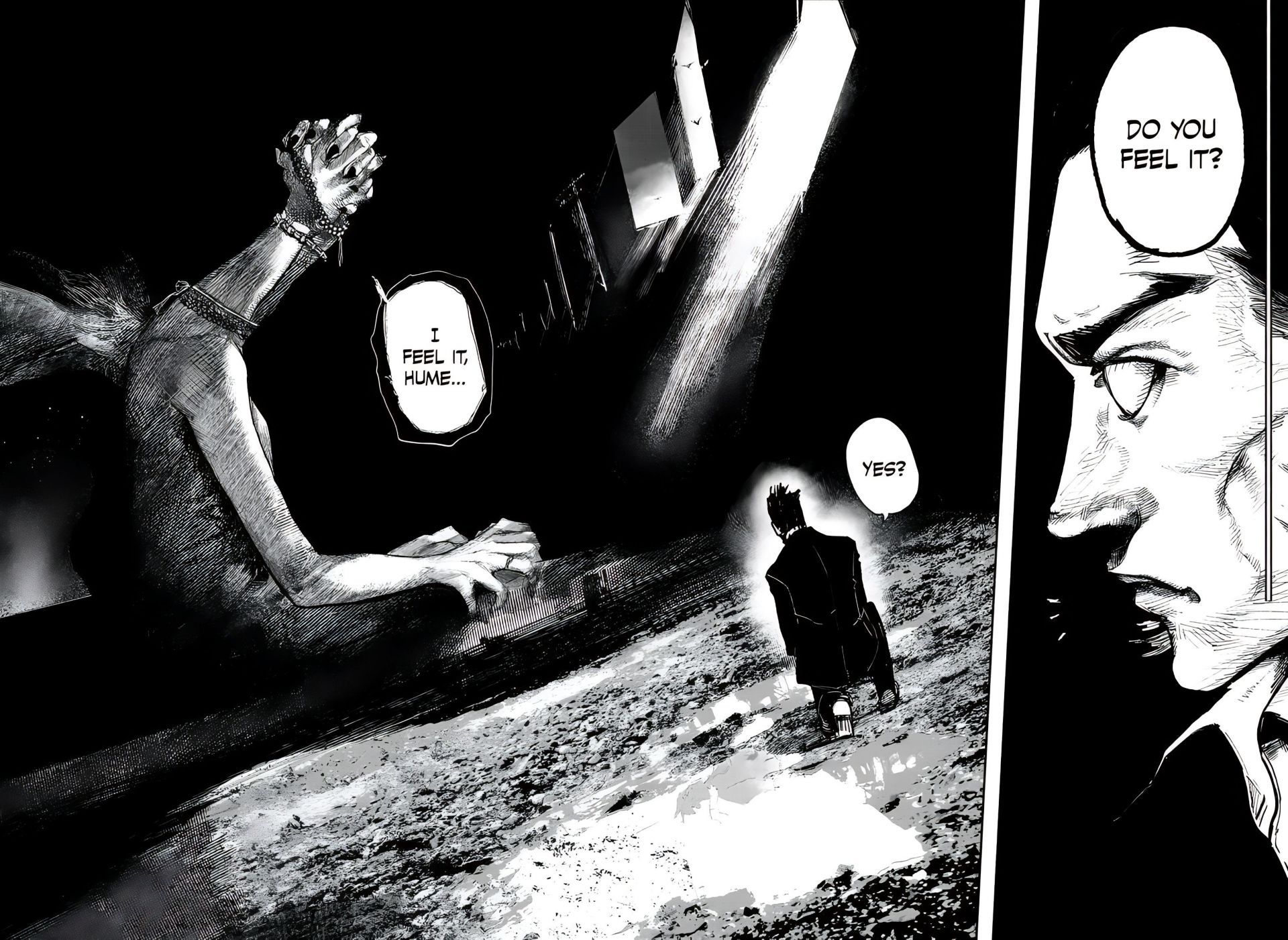 A page from Sui Ishida&#039;s Choujin X manga series (Image via Shueisha)
