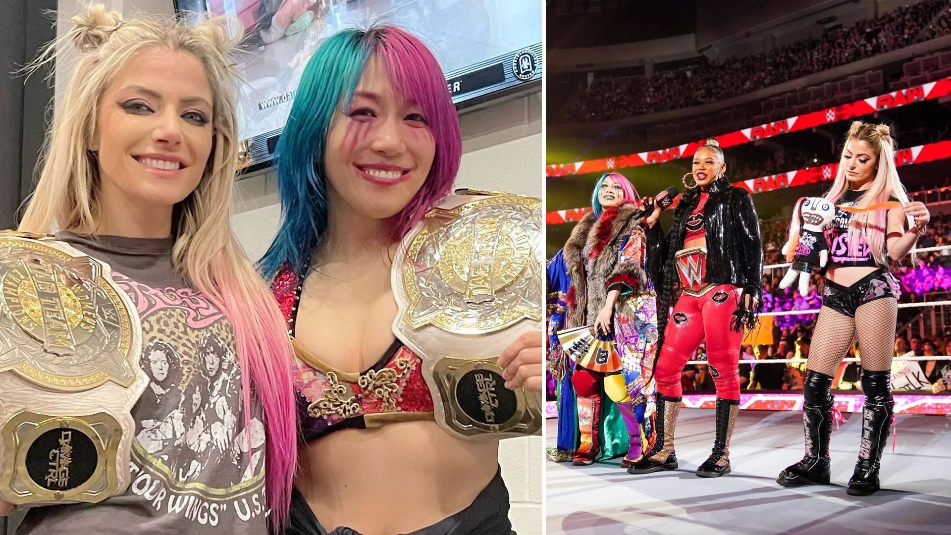 Alexa Bliss and Asuka formed an unlikely partnership in 2022