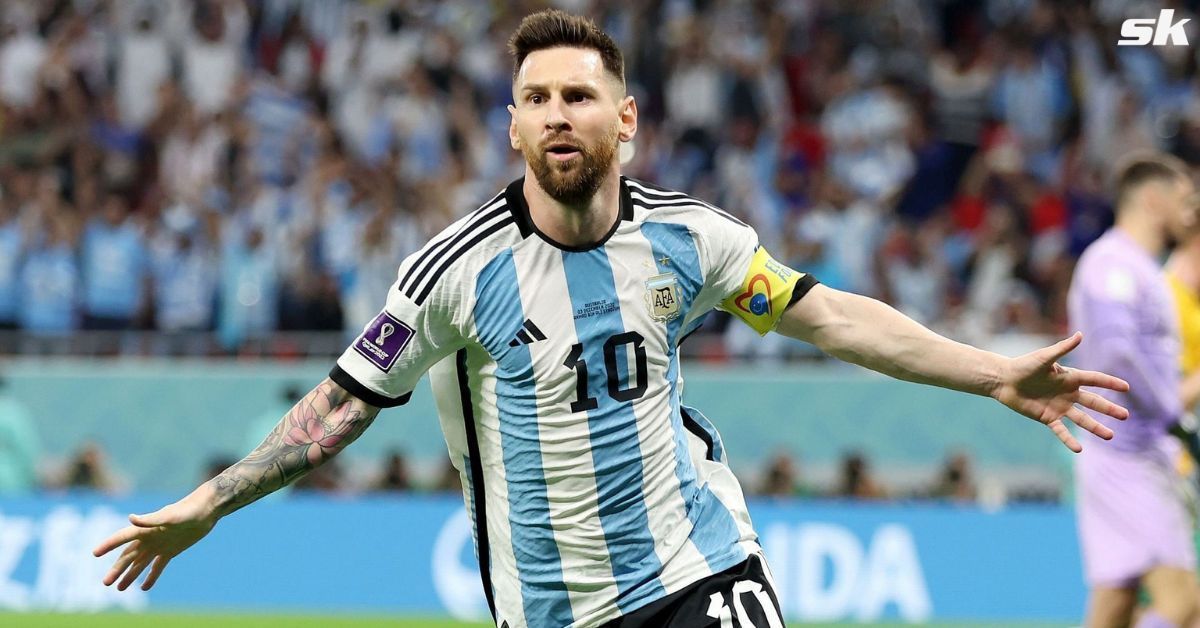 Messi led Argentina to their third World Cup title