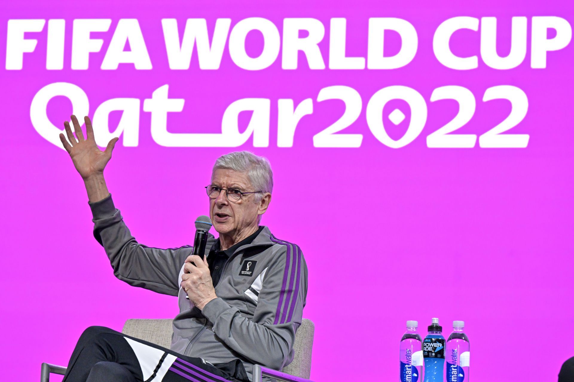 Arsene Wenger and Technical Study Group Media Briefing - FIFA World Cup Qatar 2022