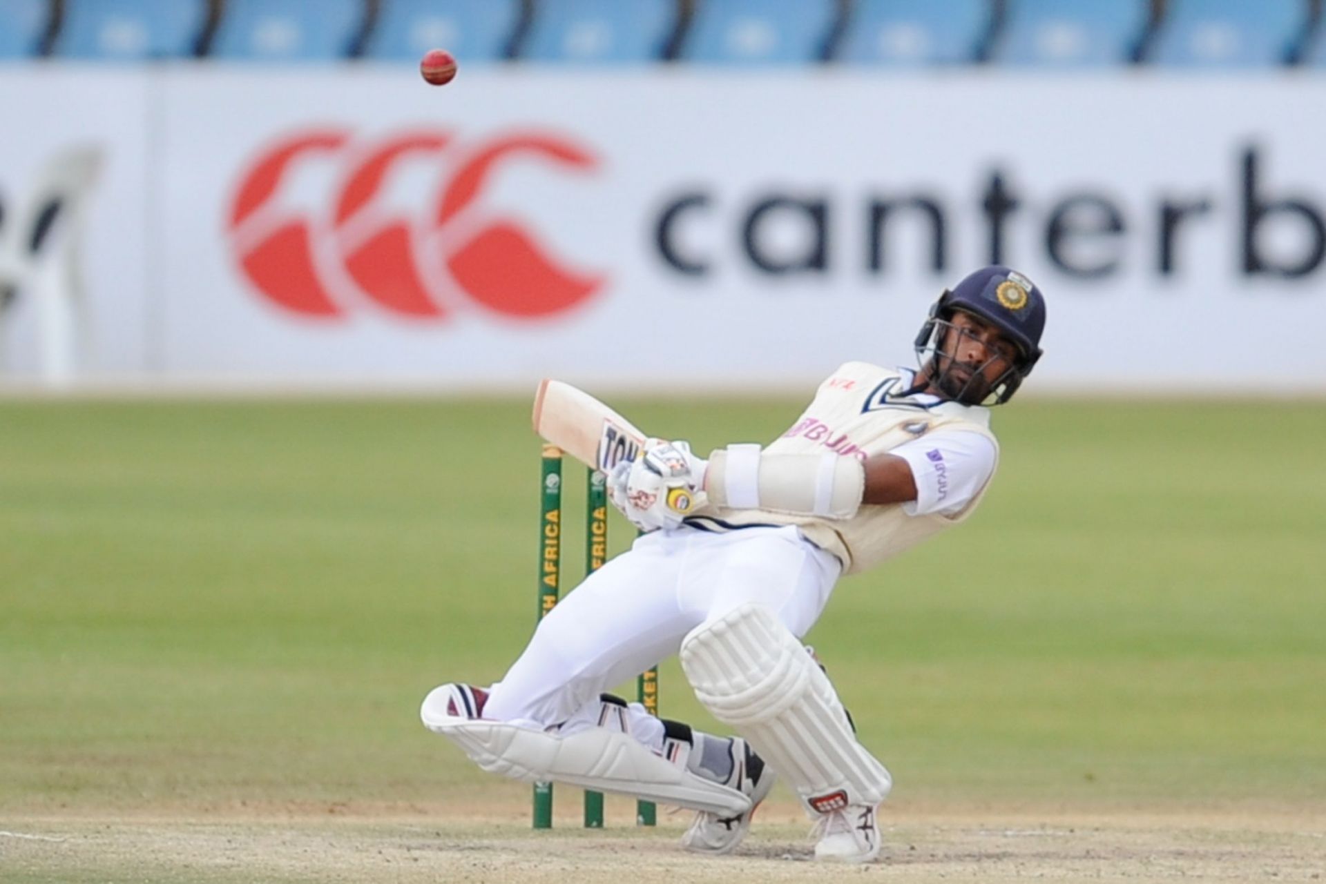 Abhimanyu Easwaran batting for India A. Pic: Getty Images