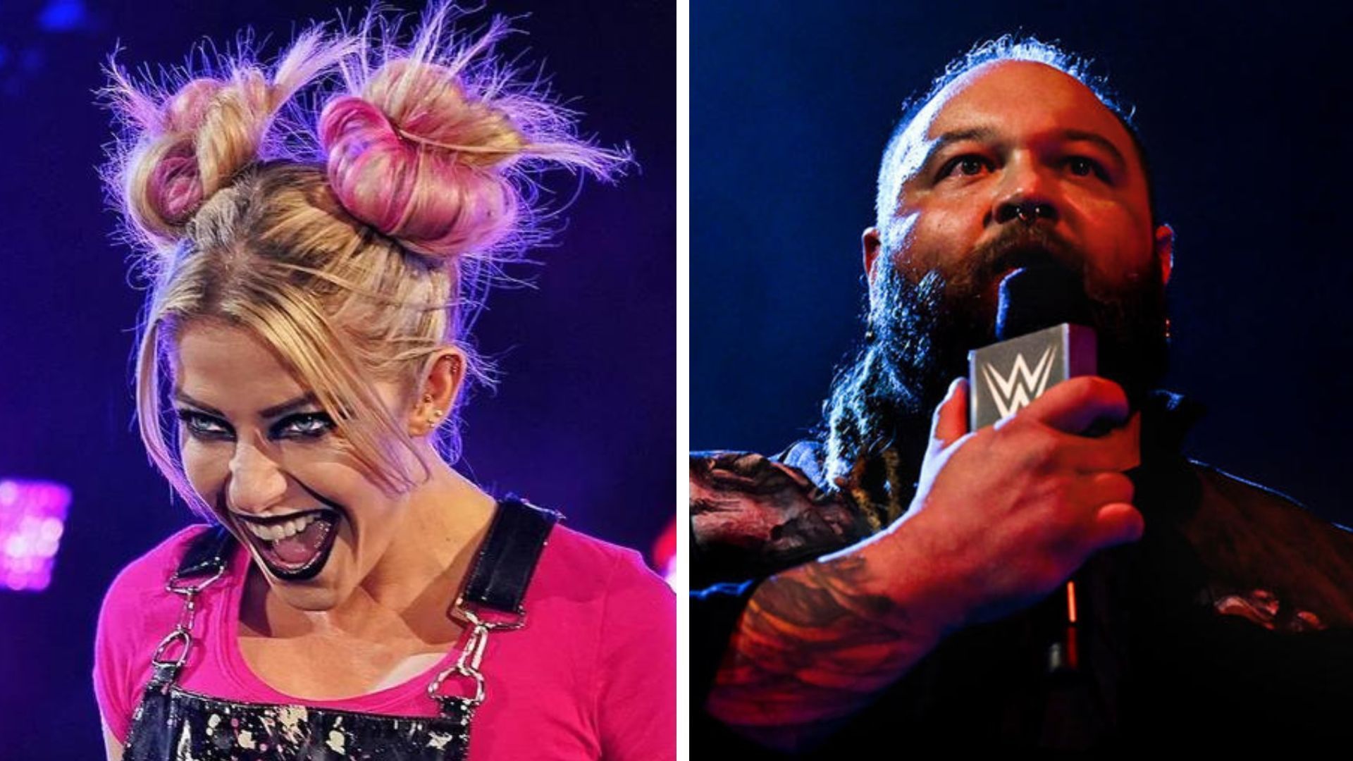 WWE Superstars Alexa Bliss and Bray Wyatt