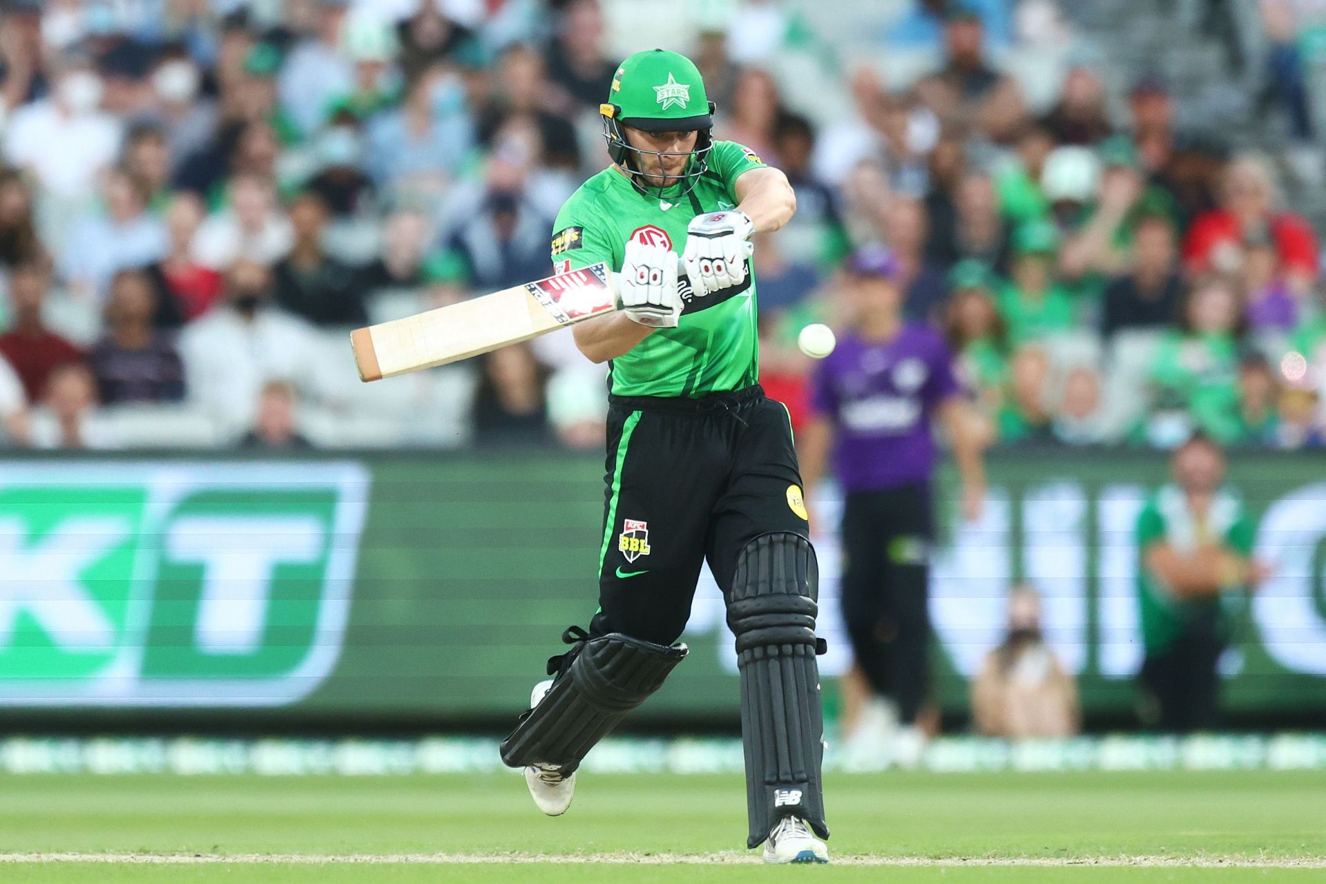 Joe Clarke finished unbeaten on 101 off 66 balls. (Credits: Getty)