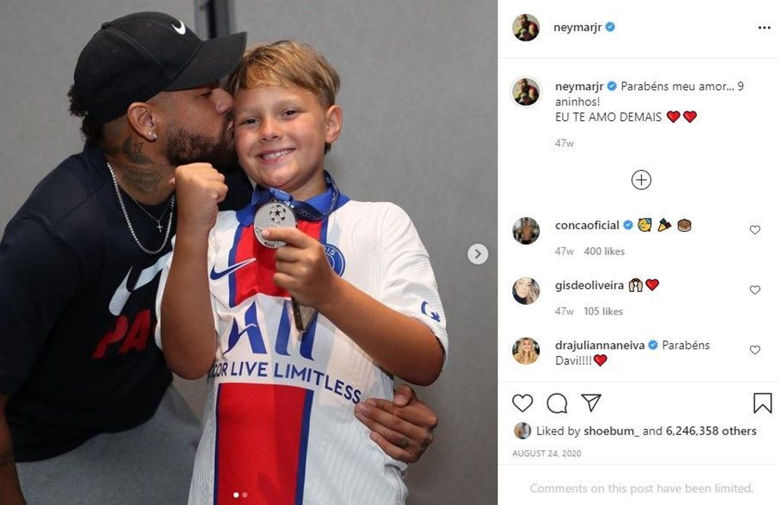 Neymar Son Davi Lucca da Silva Santos Sportskeeda